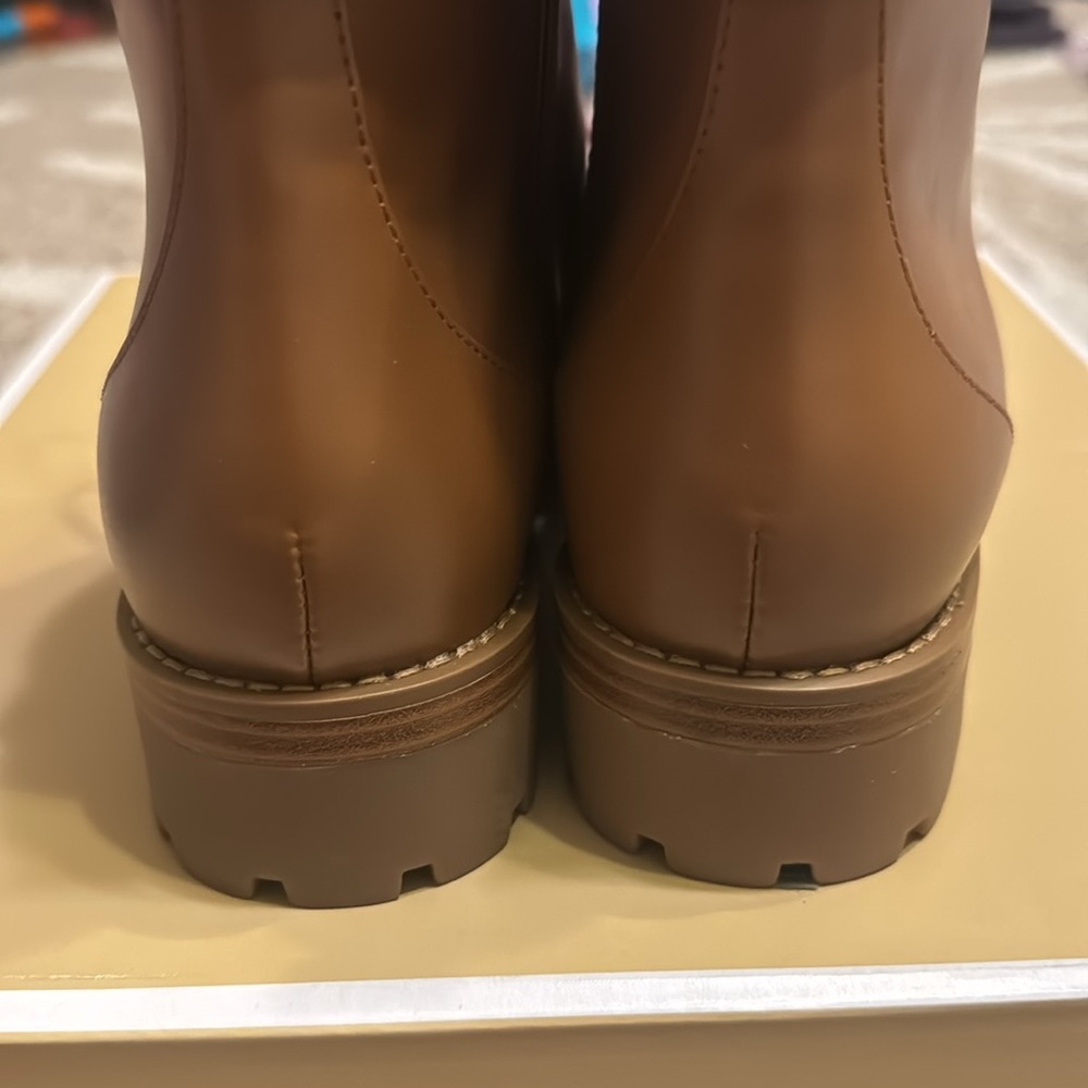 Michael Kors, Tatum Brown Combat Lace Up Women Boots, US 8.5 - Picture 8 of 14